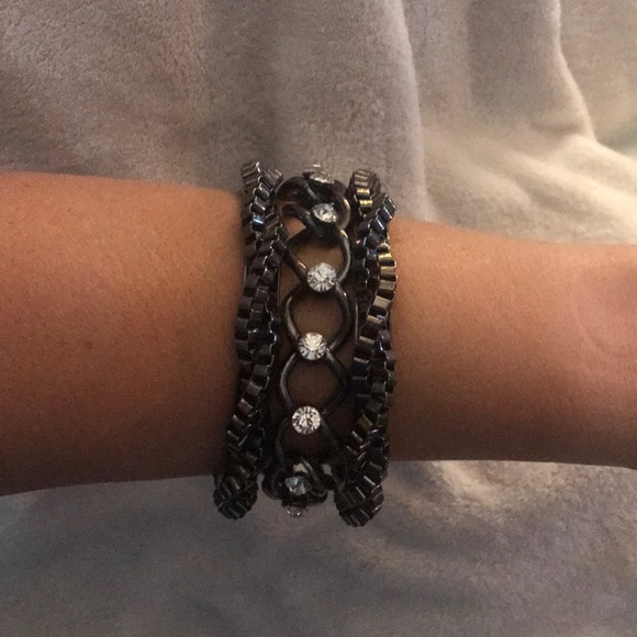 Bebe 3 stackable bangle set - Picture 2 of 3